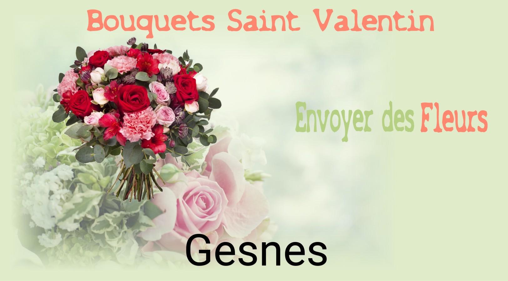 Roses de Saint-Valentin livrées à Gesnes